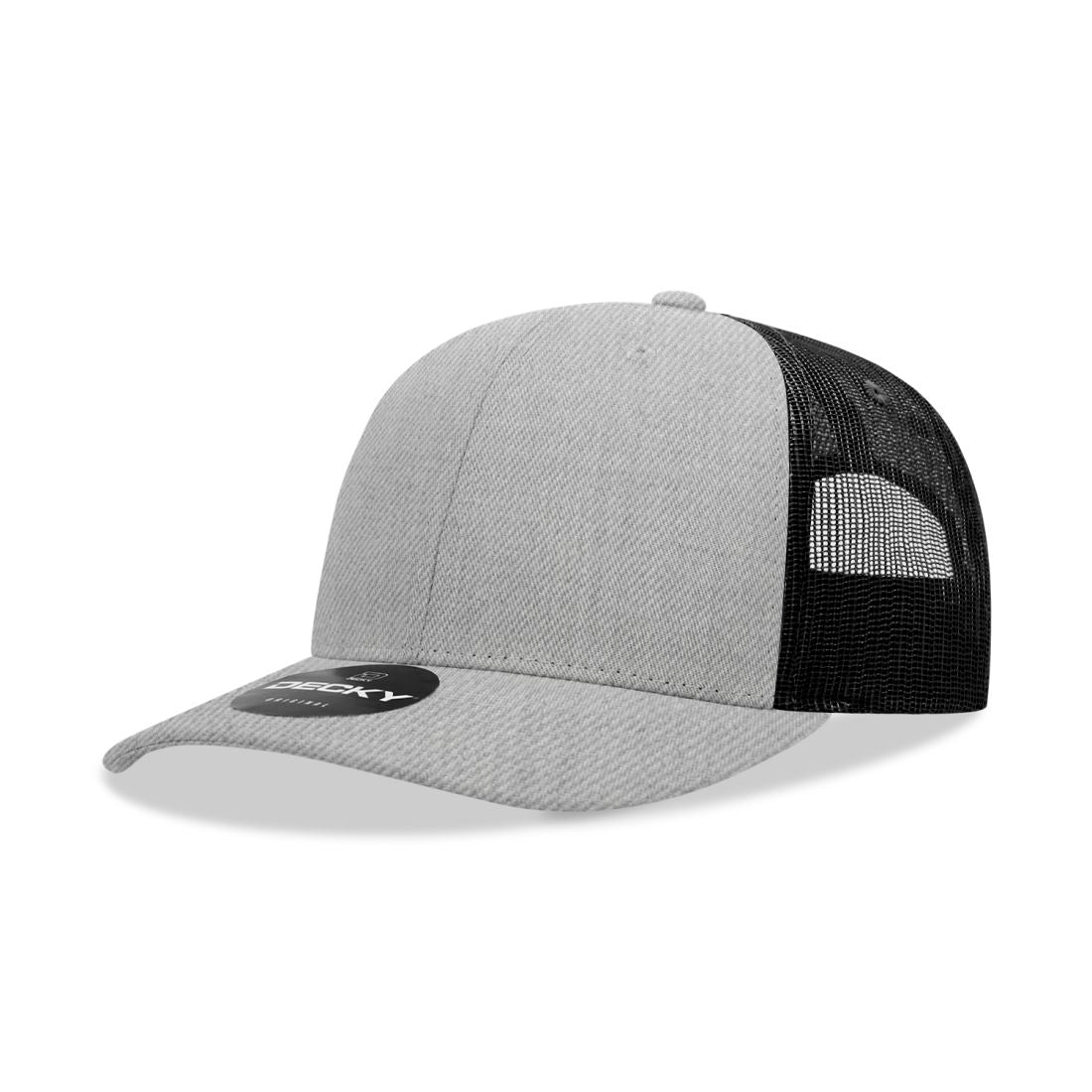 Decky 6021 Mid Profile Trucker Hats 6 Panel Caps Cotton Structured Wholesale - Group B