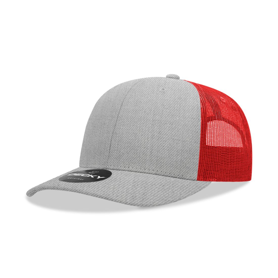 Decky 6021 Mid Profile Trucker Hats 6 Panel Caps Cotton Structured Wholesale - Group B