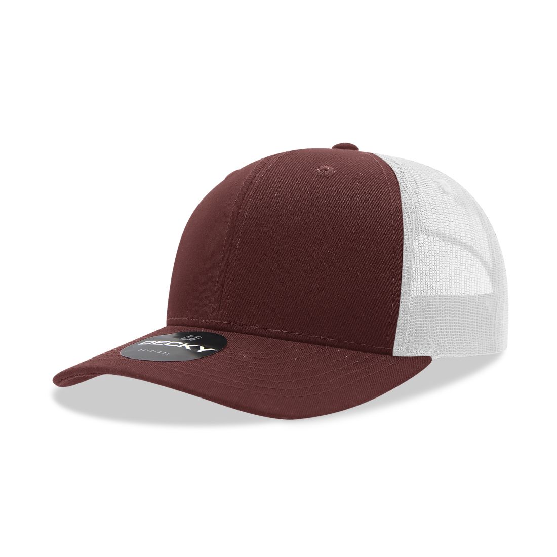 Decky 6021 Mid Profile Trucker Hats 6 Panel Caps Cotton Structured Wholesale - Group B