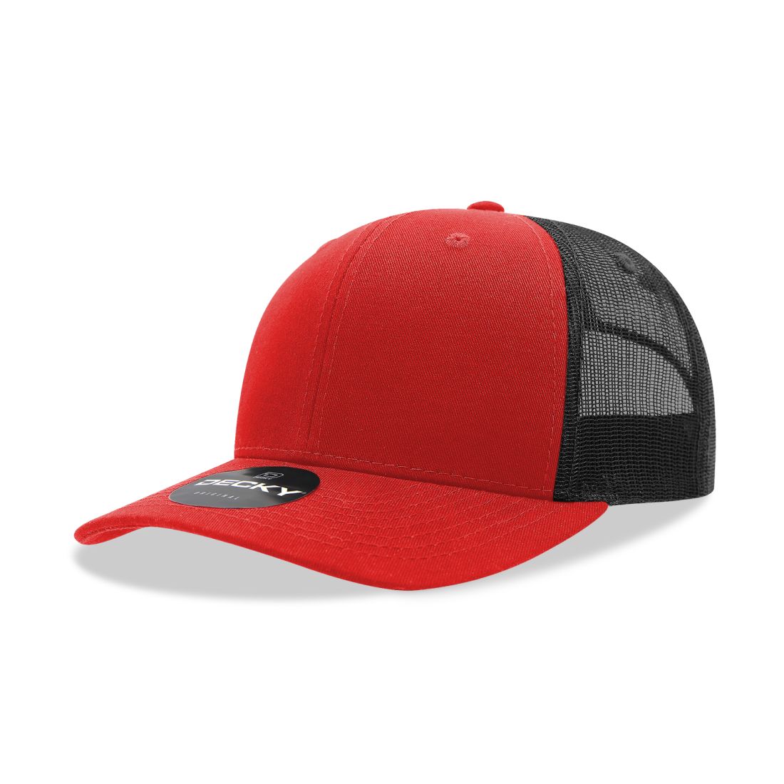 Decky 6021 Mid Profile Trucker Hats 6 Panel Caps Cotton Structured Wholesale - Group B