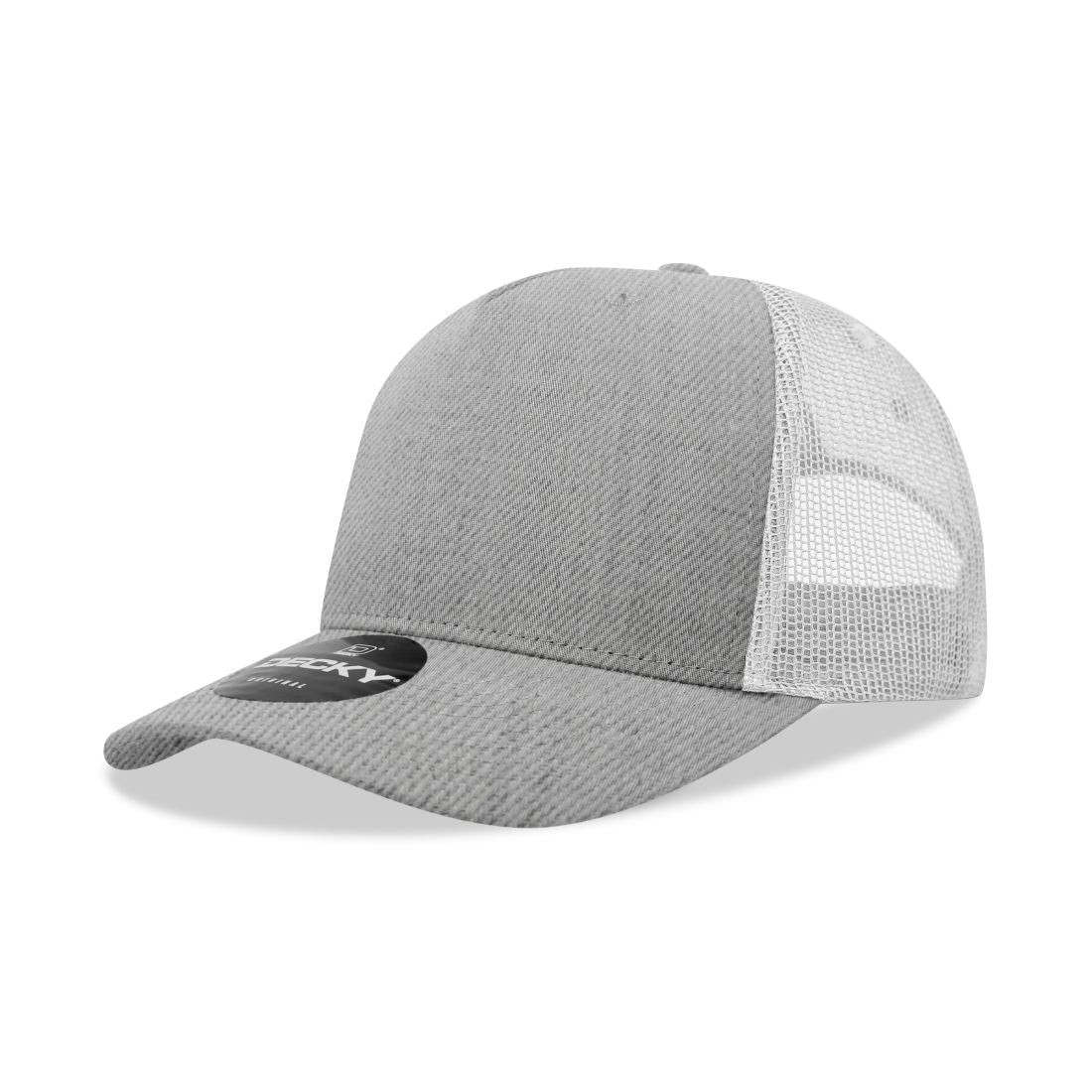 Decky 6030 Mid Profile Trucker Hats 5 Panel Caps Cotton Structured Wholeslae