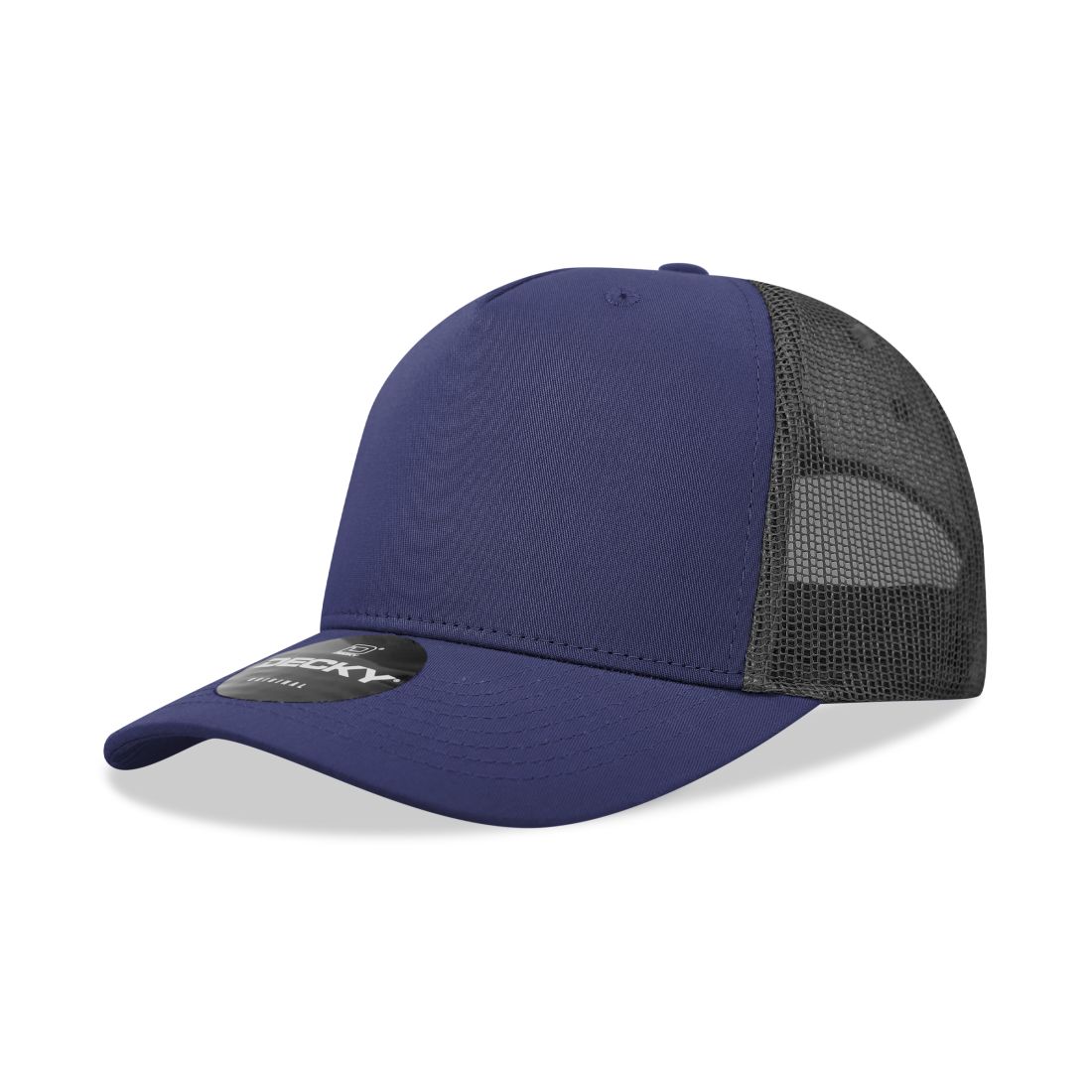 Decky 6030 Mid Profile Trucker Hats 5 Panel Caps Cotton Structured Wholeslae