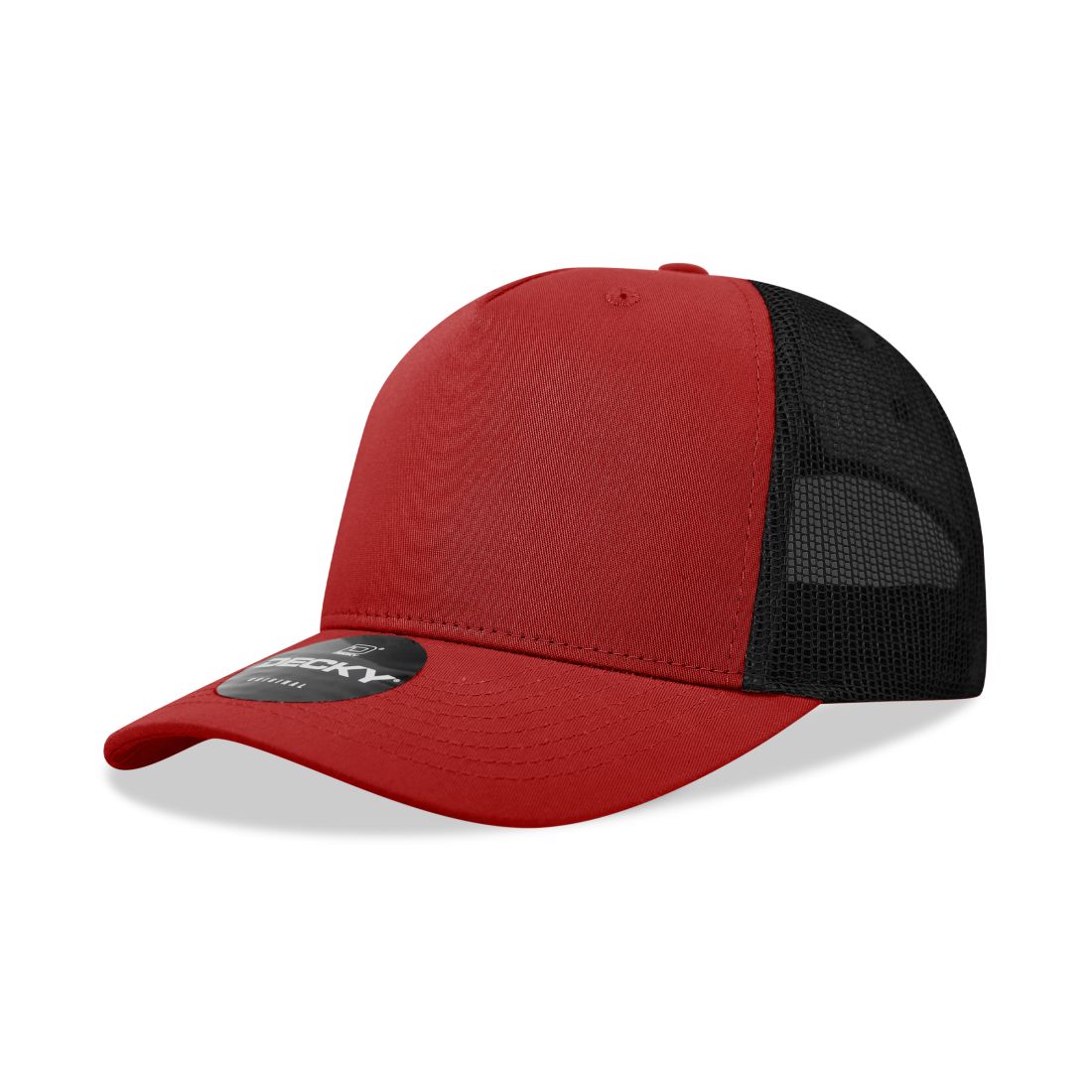 Decky 6030 Mid Profile Trucker Hats 5 Panel Caps Cotton Structured Wholeslae