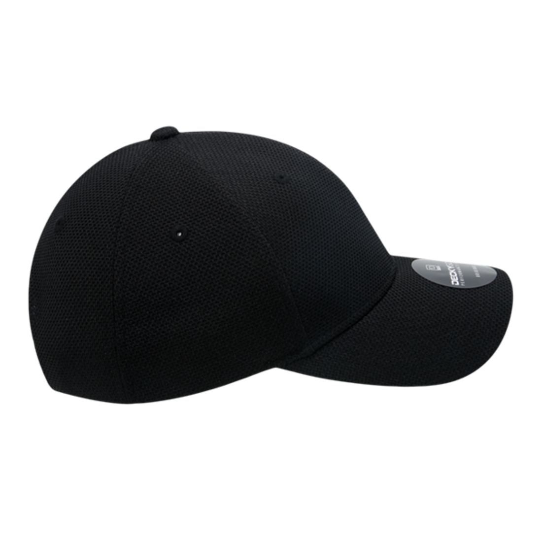 Decky 6101 Pique Pattern Low Crown Hats Golf Structured Caps 6 Panel Curved Bill Wholesale