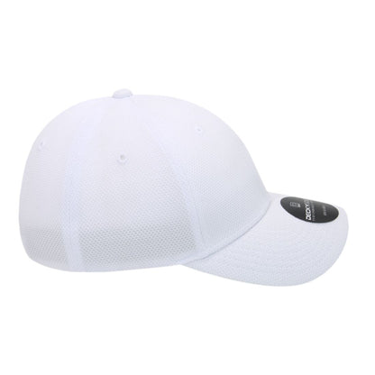 Decky 6101 Pique Pattern Low Crown Hats Golf Structured Caps 6 Panel Curved Bill Wholesale