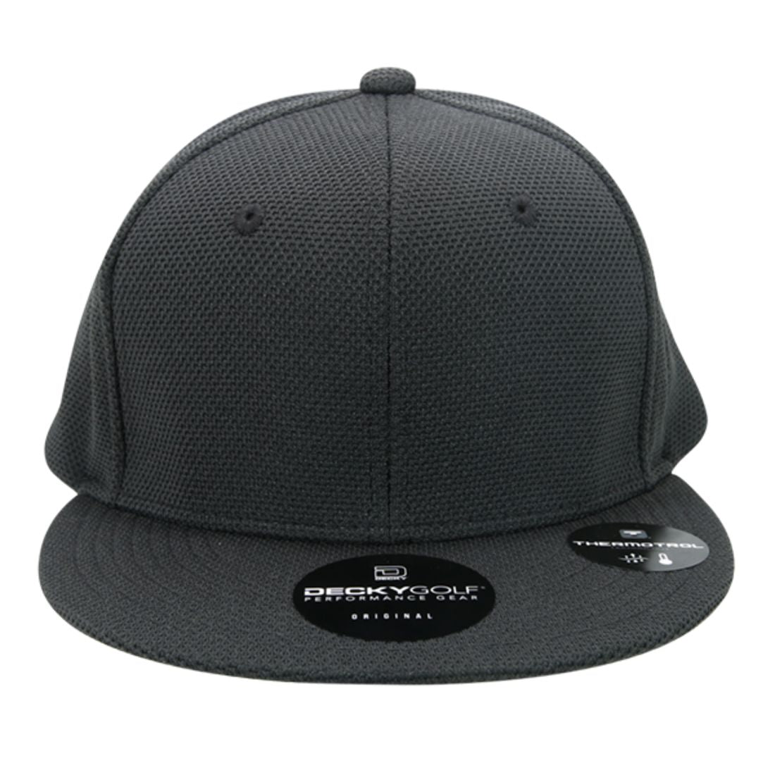 Decky 6103 Pique Pattern Snapback Hats Golf Sports Caps 6 Panel Flat Bill Wholesale
