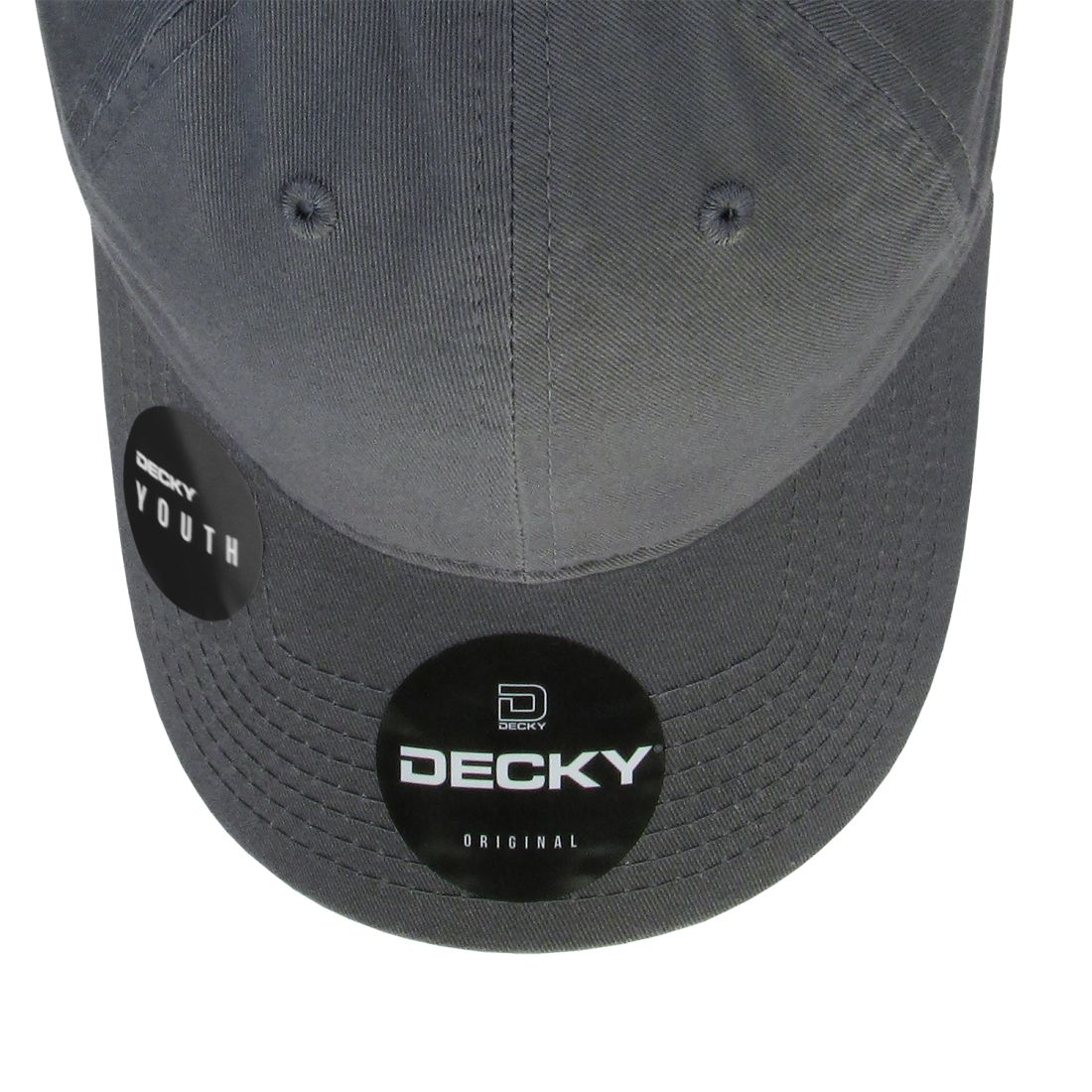 Decky 6111 Pique Pattern Low Crown Hats 7 Panel Curved Bill Performance Caps Wholesale