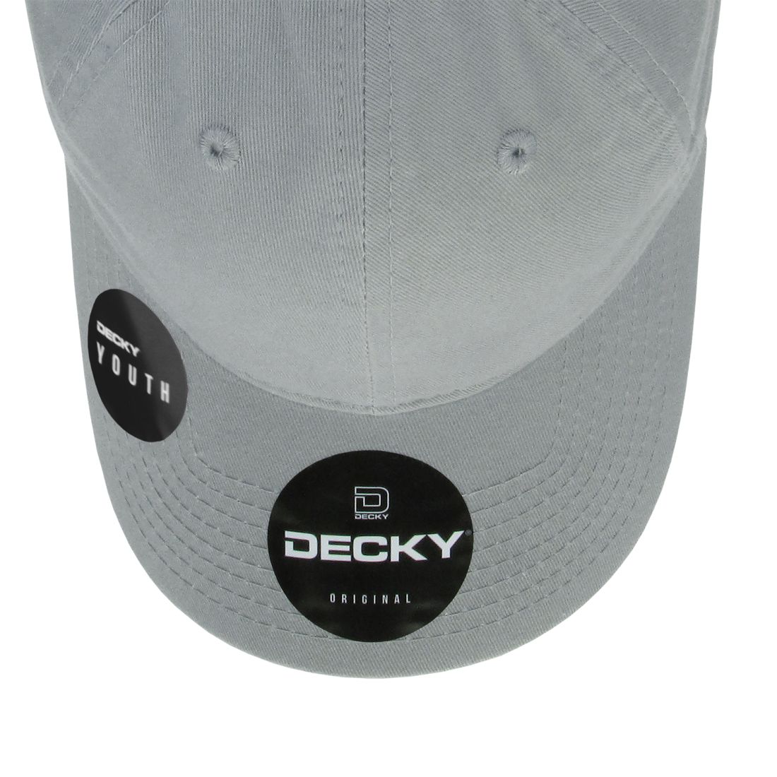 Decky 6111 Pique Pattern Low Crown Hats 7 Panel Curved Bill Performance Caps Wholesale