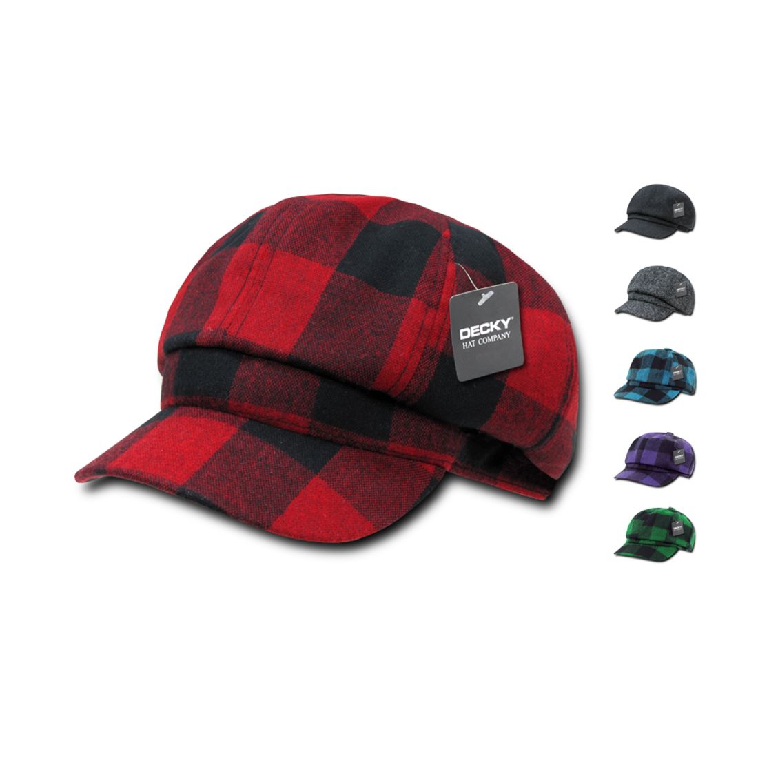 Decky 902 Newsboy Ivys Plaid Hats Stylish Caps Drivers Gatsby Men Women