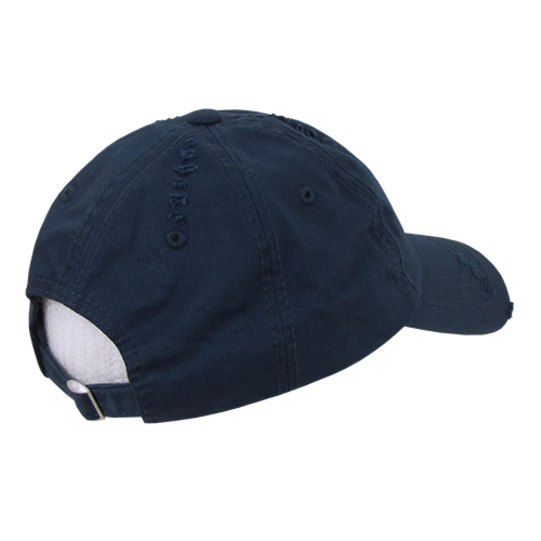 Decky 959 Vintage Frayed Washed Polo Hats Low Profile Distressed 6 Panel Dad Caps