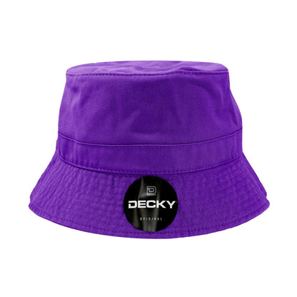 Decky 961 Bucket Hats Relaxed Polo Caps Fishermans Buckets Cotton Blank Wholesale