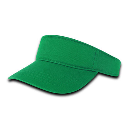 Decky 962 Cotton Chino Twill Cotton Polo Visors Hats Golf Sports Caps