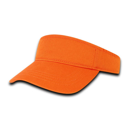 Decky 962 Cotton Chino Twill Cotton Polo Visors Hats Golf Sports Caps