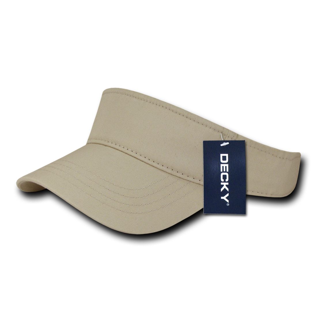 Decky 962 Cotton Chino Twill Cotton Polo Visors Hats Golf Sports Caps