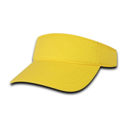 Decky 962 Cotton Chino Twill Cotton Polo Visors Hats Golf Sports Caps