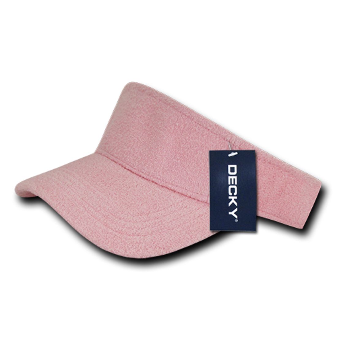 Decky 996 Blank Terry Cloth Visors Snug Fit Sports Golf Sun Caps Summer