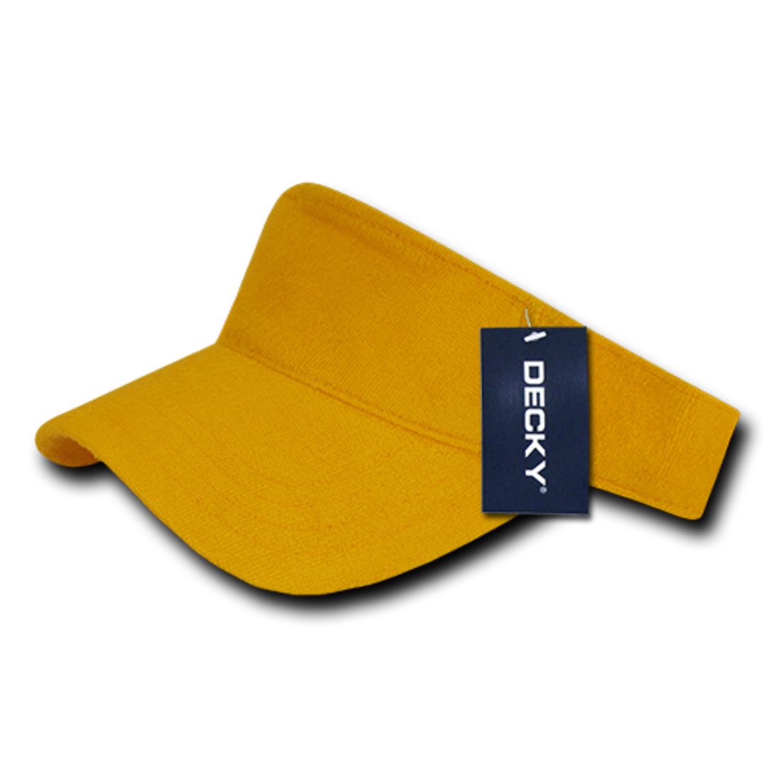 Decky 996 Blank Terry Cloth Visors Snug Fit Sports Golf Sun Caps Summer