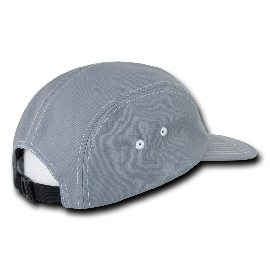 Decky 997 5 Panel Contra Stitch Racer Racing Hats Jockey Camper Biker Caps