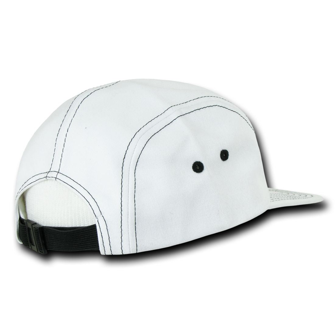 Decky 997 5 Panel Contra Stitch Racer Racing Hats Jockey Camper Biker Caps