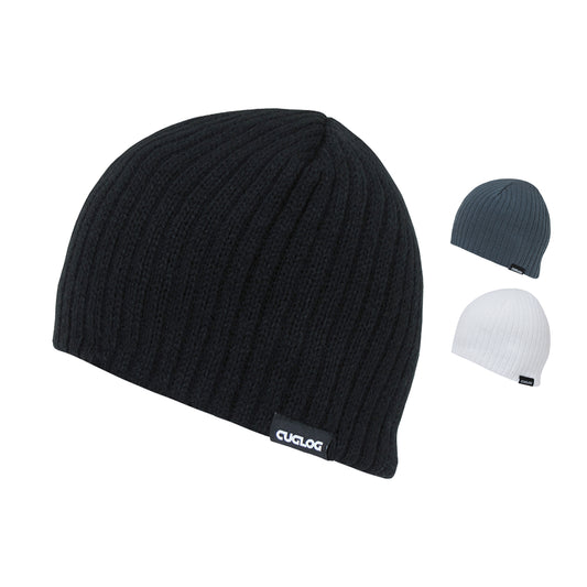 Cuglog K008 Cable Knit Beanies Hats Soft Double Lined Winter Warm Ski Skull Caps - Star Hats & Embroidery