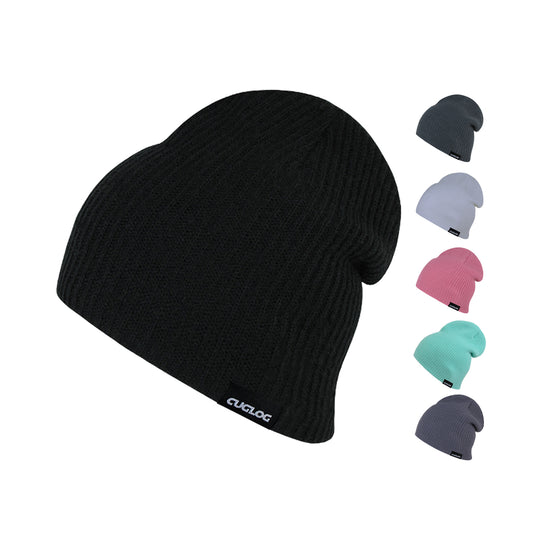 Cuglog K036 Uluru Slouched Knit Beanies Hats Soft Winter Ski Skull Caps - Star Hats & Embroidery