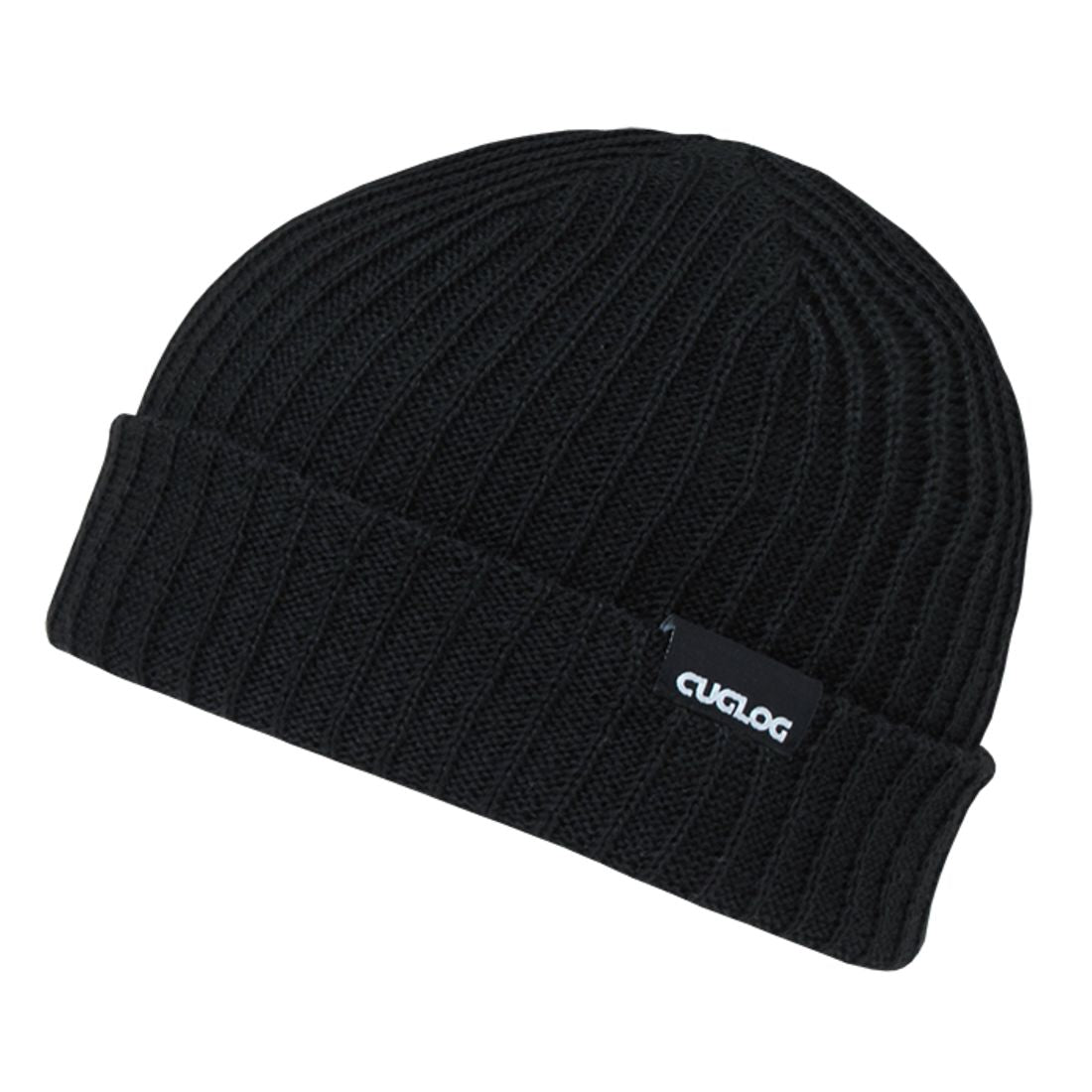 Cuglog K015 Cuffed Cable Ribbed Double Knit Beanies Hats Winter Sailor Ski Caps