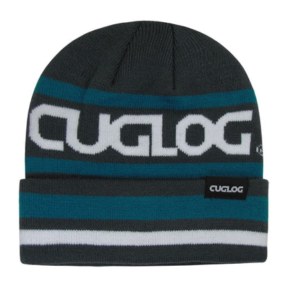 Cuglog K022 Kailash Striped Cuffed Knit Beanies Hats Winter Braided Ski Caps