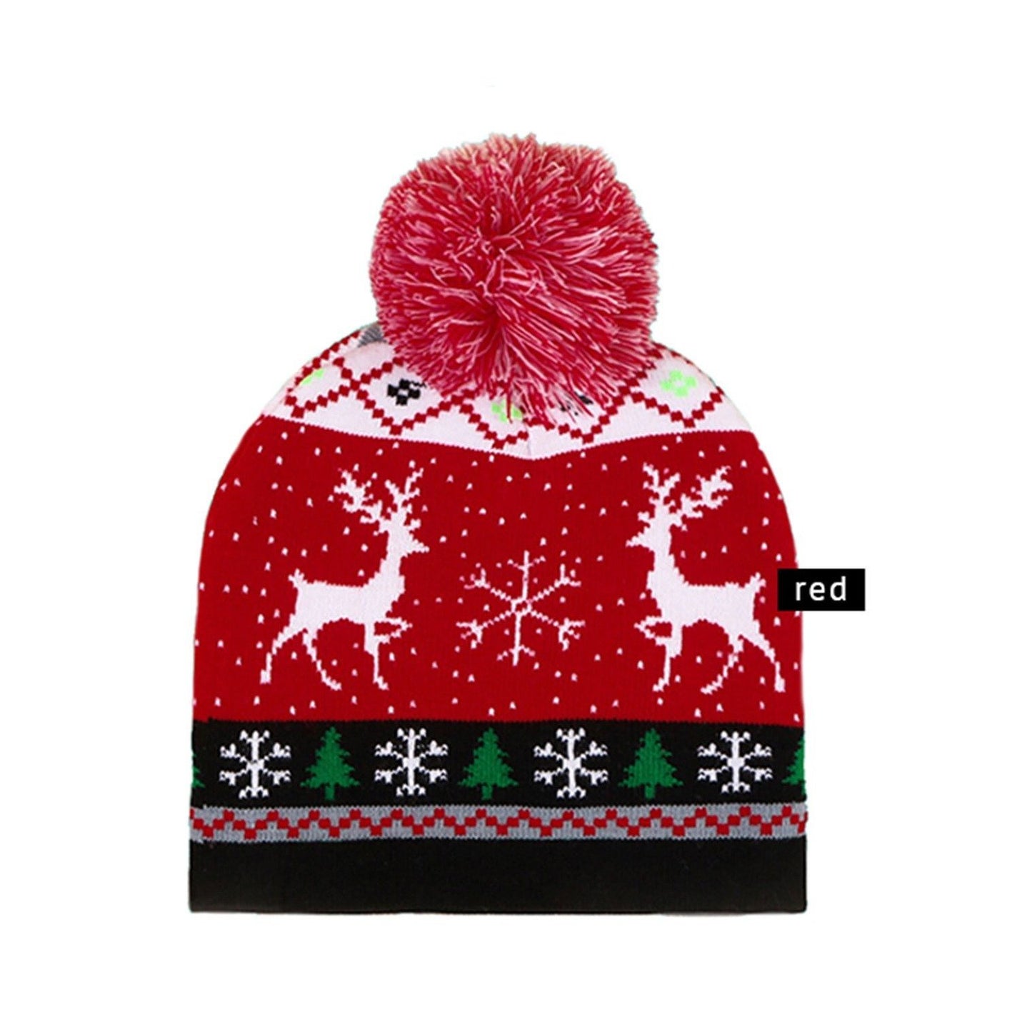 Empire Cove Winter Holiday Christmas Beanie with Yarn Pom Pom Holiday Gifts