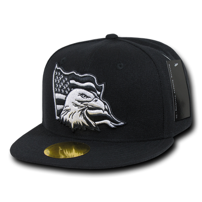 Nothing Nowhere N14 Retro Eagle Snapback Hats 6 Panel Flat Bill Caps Constructed